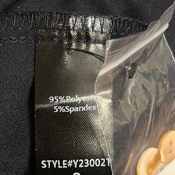 Navy Crepe Callahan Shirt Dress - Picture 7 of 10